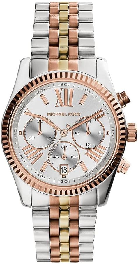 amazon michael kors lexington watch|Michael Kors chronograph watch.